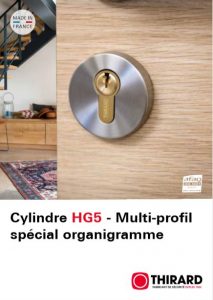 Cylindre HG5 - Multi-profil spécial organigramme